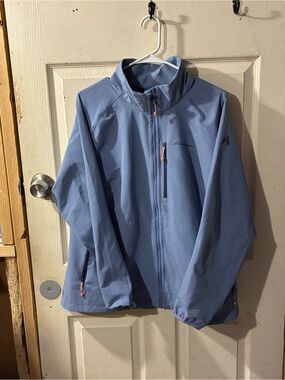 Eddie Bauer Light Blue Softshell Jacket